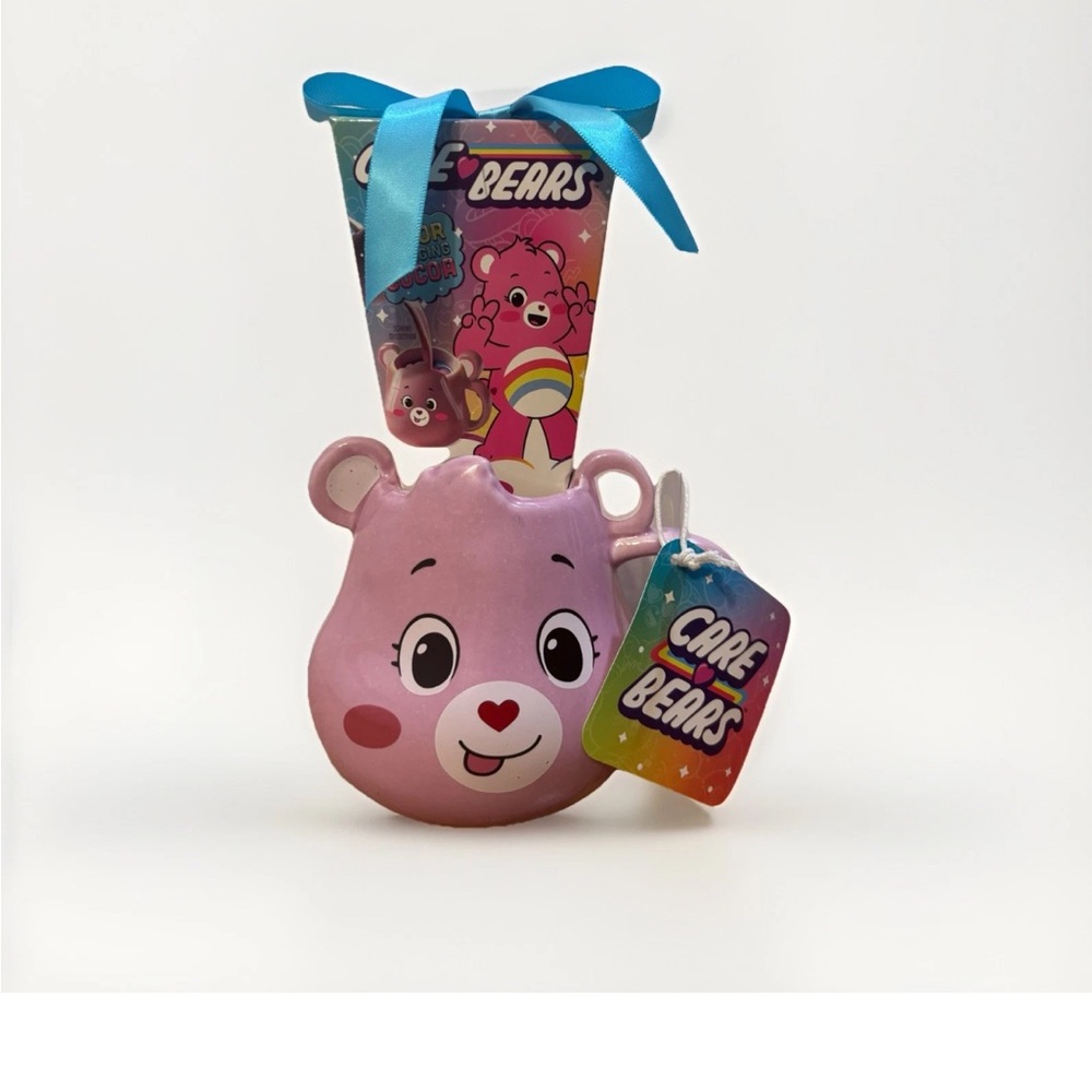 Care Bears Pink Color Changing Hot Chocolate Mix & Decorative Mug, NWT